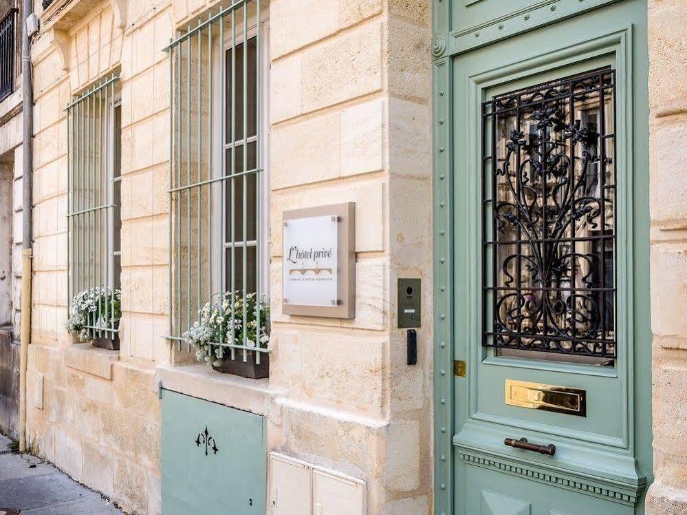 L'Hotel Prive Demeure D'Hotes Bordeaux Bagian luar foto